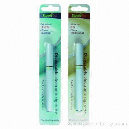 $1/pc blister packing mini disposable electronic cigarette